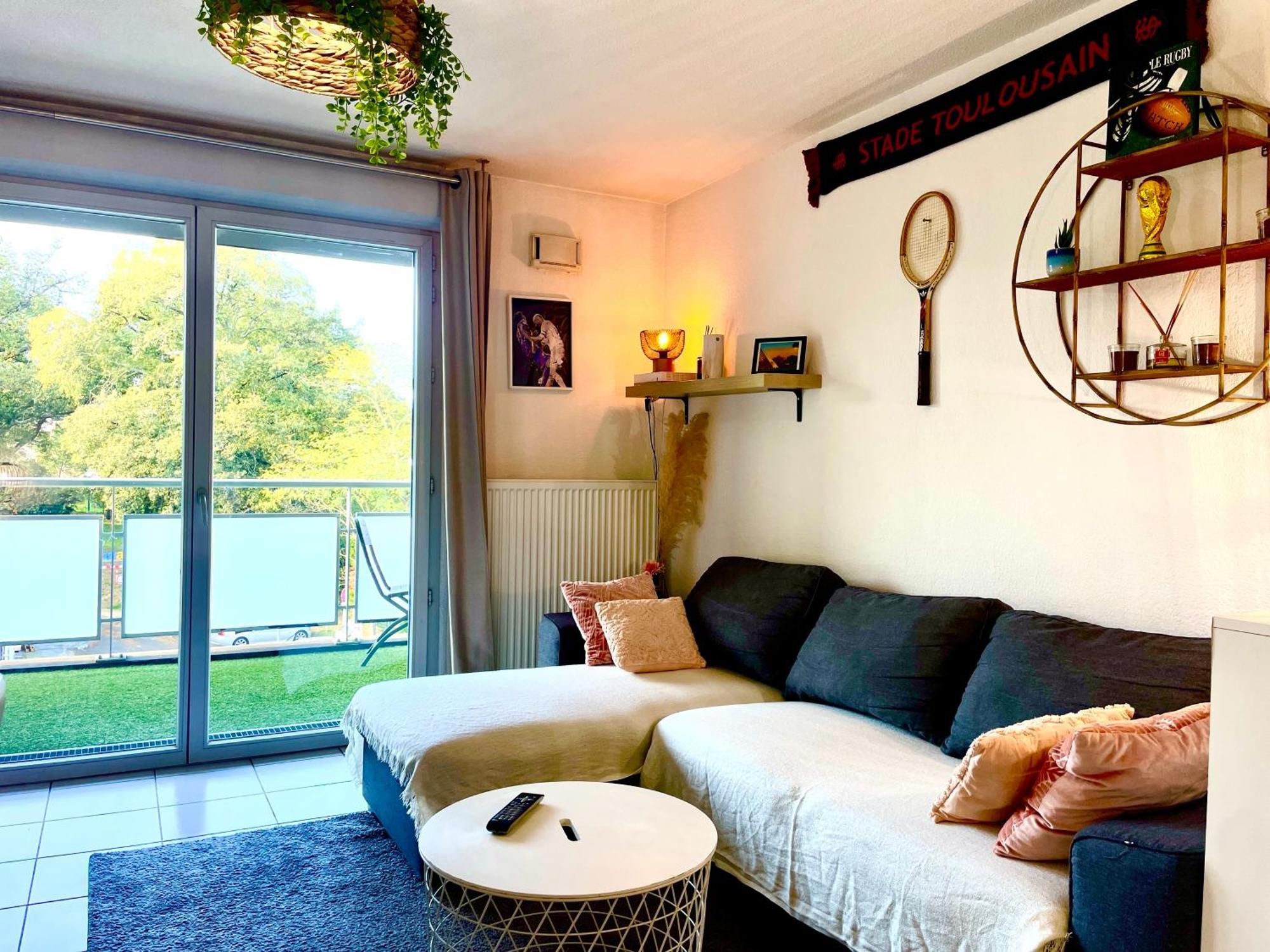 Bel Appartement T3 De 60M2 Avec Parking, Terrasse, Proche Du Metro Et Du Periph トゥールーズ エクステリア 写真