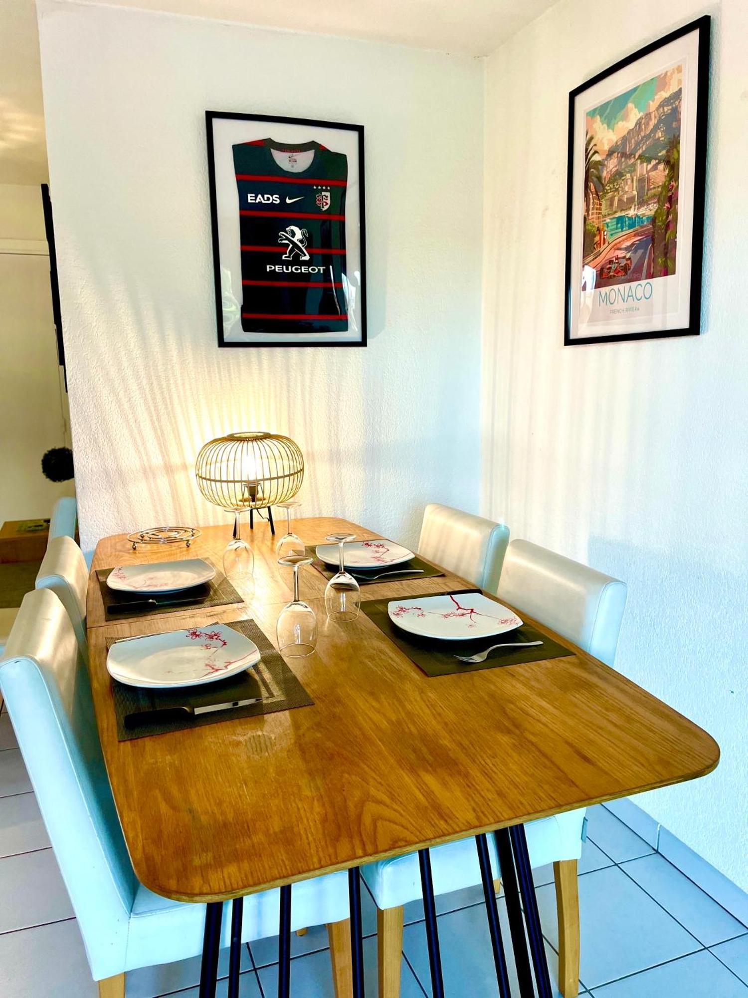 Bel Appartement T3 De 60M2 Avec Parking, Terrasse, Proche Du Metro Et Du Periph トゥールーズ エクステリア 写真