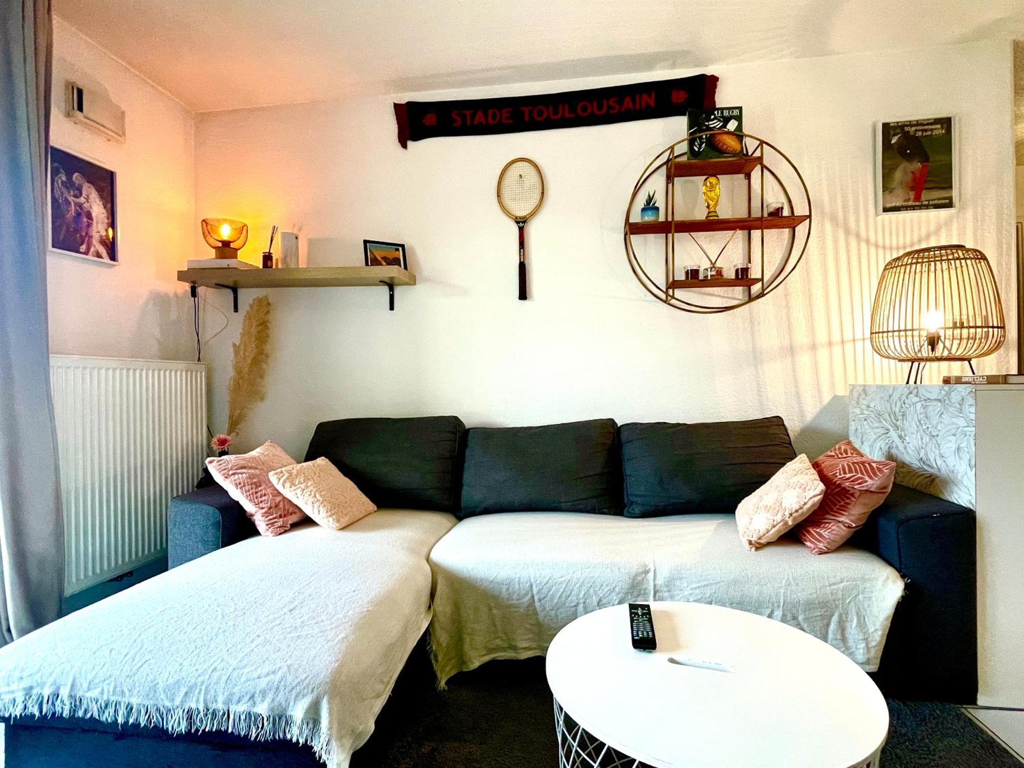 Bel Appartement T3 De 60M2 Avec Parking, Terrasse, Proche Du Metro Et Du Periph トゥールーズ エクステリア 写真